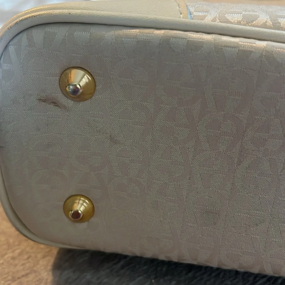 Etienne Aigner Cream Tote Bag - Picture 4 of 12